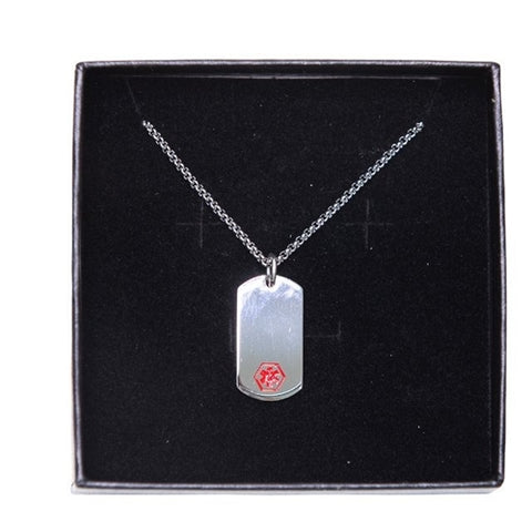 Medic ID Stainless Steel Pendant