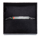 Medic ID Stainless Steel 21cm Bracelet