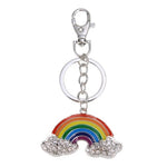 Rainbow Keyring Bling