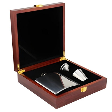 Armada S/S Flask with Shotglass Set in Gift Box