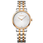 Watch Wenger Urban Donnissima White Dial Two-Tone Metal Band Swarovski Elements