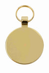 Pet Tag Gold Paw Large