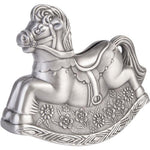 Money Box Pewter Rocking Horse