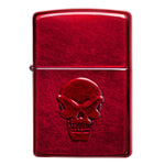 Zippo Candy Apple Red Skull