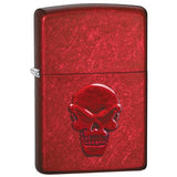 Zippo Candy Apple Red Skull